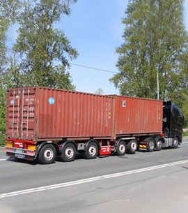 Стоимость доставки пустого контейнера 20 футов по Санкт-Петербургу и ЛО:
